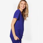 FIGS Casma Three-Pocket Scrub Top Deep Royal Blue Size XS Photo 1