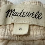 Madewell  Emmett Wide-Leg Pants Women's Tan Cropped Pants Photo 4