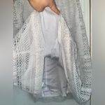 J.Crew Size 8 Strapless Light Olive Green Eyelet Laced Dress Cotton Full Lining Photo 9