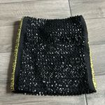 Kiki Riki fashion scene do not cross sequin skirt Black Photo 0