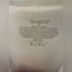 Vassarette  White Nylon Slip Dress Lace Blue Trim Size 36‎ Photo 4