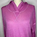 Kensie  PERFORMANCE Sz S Pink Workout Hoodie Top Lightweight Photo 1