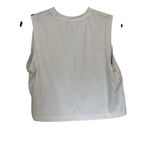 A New Day  White Muscle Sleeveless White Cropped Activewear Tank Top Size Small Photo 1