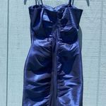 Calvin Klein Sexy metallic blue  mini dress Photo 2