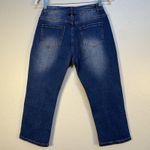 BWQ Jeans for Women Size 26 High Waist Capris Leg Mom Jeans Photo 4