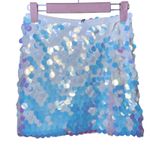 Nasty Gal NWT Iridescent Disc Sequin Mini Skirt Size 4 Photo 7