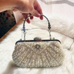 Bridal Clutch/Handbag Tan Photo 6