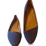 Lucky Brand 7.5M Blue Round Pointy Toe Flats Photo 0