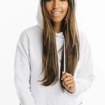 Zyia  Active White Hoodie Photo 1