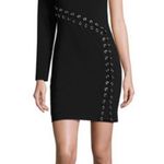Parker  davita lace up one shoulder dress black sz S Photo 1