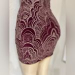 Jump  Apparel Juniors , women’s size small Wine color Dress stunning! Photo 8