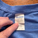 Gildan Softstyle Cinco De Moe's T shirt Short Sleeve Blue Women's Size L Photo 3