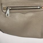 Rebecca Minkoff Crossbody Reagan Leather Hobo Shoulder Bag Smokey Taupe Purse Photo 2