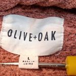 Olive & Oak NWOT  Dusty Rose Turtleneck Sweater Photo 12