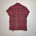 Sag Harbor  pink diamond pattern skirt set pullover blouse knee length size 14 K3 Photo 4