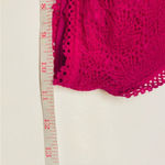 PINK - Victoria's Secret Victoria's Secret Pink Lace Bralette Bra‎ Lightly Lined Wireless Racerback Small Photo 6