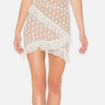 Majorelle REVOLVE MAJORALLE Bandit Rushed Polka Dot
Ruffed Dress Size Medium Photo 0