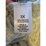 Haute Hippie Dress Women 3X Gray Snakeskin Jersey Tribe Maya V Neck Maxi Jungle Photo 8