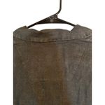 Everlane  Black Short Sleeve Collared 100% Linen Button Down Shirt Women Sz 2 Photo 7