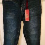 Jennifer Lopez NWT  Women's Dark Wash Cropped Super Skinny Jeans Size 2 Photo 0