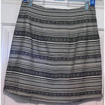 Emmelee  Women's Gray Cream‎ Mini Skirt Size M 17 1/2" Long x 14" Waist Photo 0