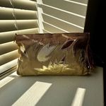 90’s Metallic Overlay Clutch Purse Gold Photo 1