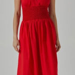 ASTR Red Spaghetti Strap Sundress for Weddings Photo 0