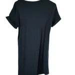Black Mini Dress with Raglan Sleeves Photo 8