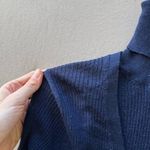 Massimo Dutti Merino Wool Ribbed Cardigan & High Neck Top Photo 6