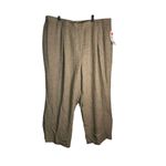 Jones New York Women's Linen Blend Wide Leg Pants Casual Trousers 24x24 Photo 2