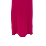 Alice + Olivia Mini Dress Mock Neck Cut-Out Back Zipper Hot Pink Size Medium Photo 4