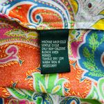 Ralph Lauren  Vtg Multicolor Paisley Classic Fit Button Down Shirt Size M Photo 10