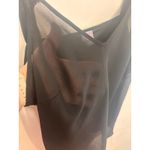 Laura Scott  Womens Sheer Black Whimsigoth Dark Fairy Grunge LP Witchy Sexy Glam Photo 2