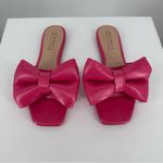 Journee Collection Fayre Slip On Flat Bow Sandals size 9 Slides Puffy NWOT Photo 3