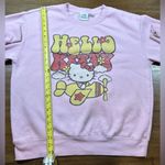 Hello Kitty  Size L Pink Crewneck Graphic Print Sweatshirt Photo 4
