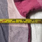 Maurice's  Pink Plaid Twill Jacket Shacket with Pockets; button up shirt; size XXL Photo 3