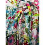 Maaji  Love In Bloom Romina Long Maxi Dress Boho Lace Up Fairy Feminine Sz Medium Photo 8