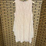Ralph Lauren Lauren Pale Pink Lace Dress Size 16 Photo 1
