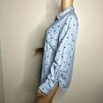 Old Navy Polka Dot Button Down Denim Shirt Photo 1