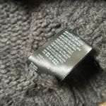 Pilcro  Anthropologie Black Knit Wool Blend Cropped Turtle Neck Size Small Photo 4