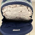 Tommy Bahama NEW NWT Straw-Striped Backpack MULTI COLOR blue purple mint boho Photo 6