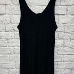 DKNY  Womens Black Stretch Ribbed Pullover Swim Cover Up Dress Size M New Photo 1