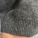 Madewell Heather Gray Merino Wool Pullover Sweater Dress w/ Button Accent-Medium Photo 11