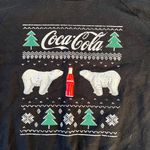 Coca-Cola Womens Black Polar Bear Sweatshirt - S Photo 1
