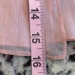 Revolve BUBISH  Charlotte‎ Sheer Maxi Dress in Blush Size Medium Photo 10