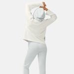 Outdoor Voices  Soft Cotton Oversized Hoodie Dove / Bone Size Medium Photo 4