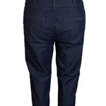 New York And Company 7th Avenue New York Company The Audrey slim crop pants size 12 navy Photo 13