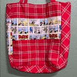 Vintage Popeye Cartoon Quilted Patchwork Book Bag Photo 0