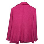 Karl Lagerfeld NWOT Paris Pink Tweed Double Breasted Blazer Jacket sz 8 Preppy Photo 2