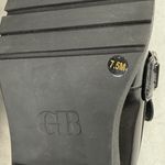 GB Gianni Bini  Loafers Platform Lug Sole Rhinestone Embellished Black Shoes 7.5M Photo 10